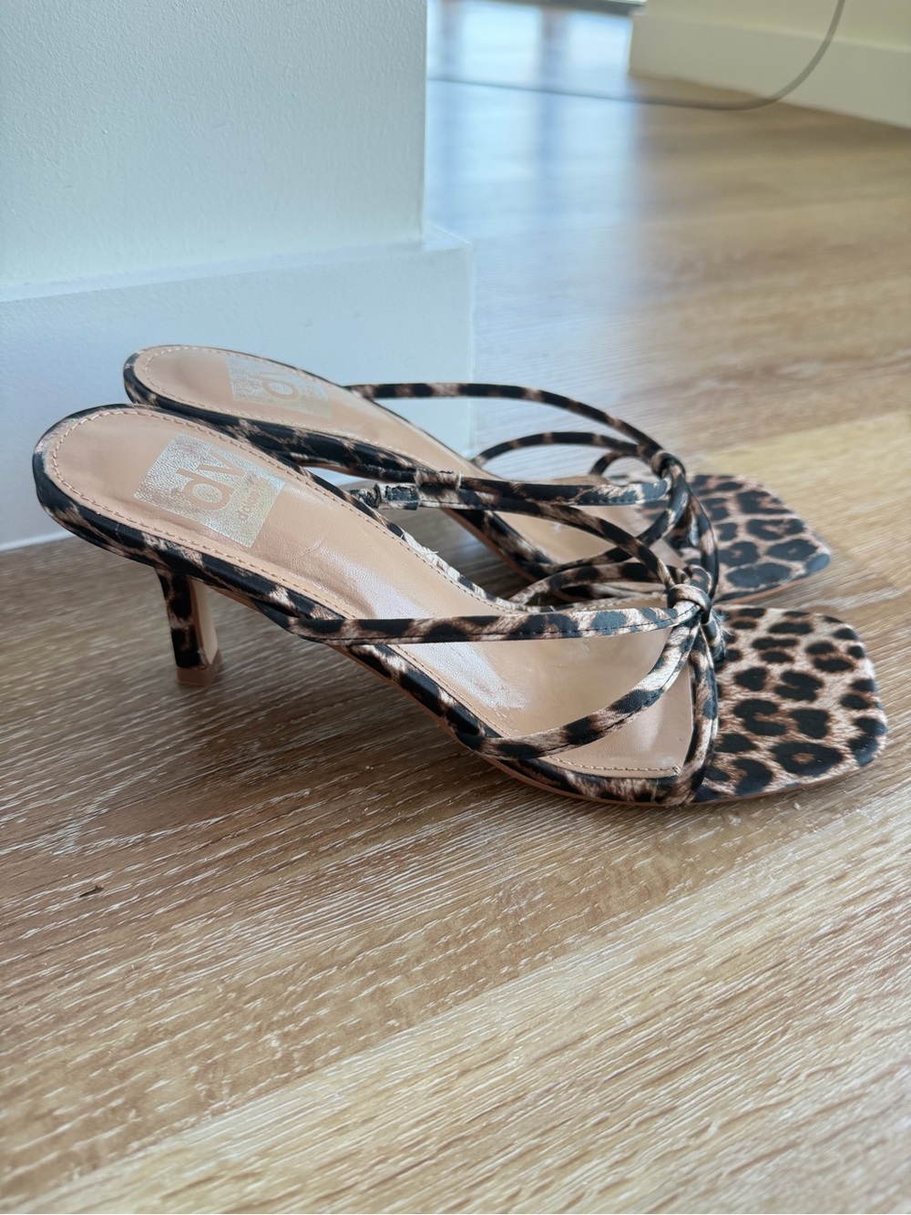Strappy Kitten Heel Sandals -